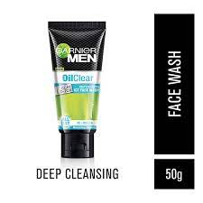 GARNIER MEN OIL CLEAR FACE WASH 50G